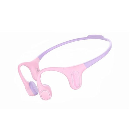 Aerra IP67 Bone Conduction Open Ear Bluetooth Sports Headphones (Pink and Purple)
