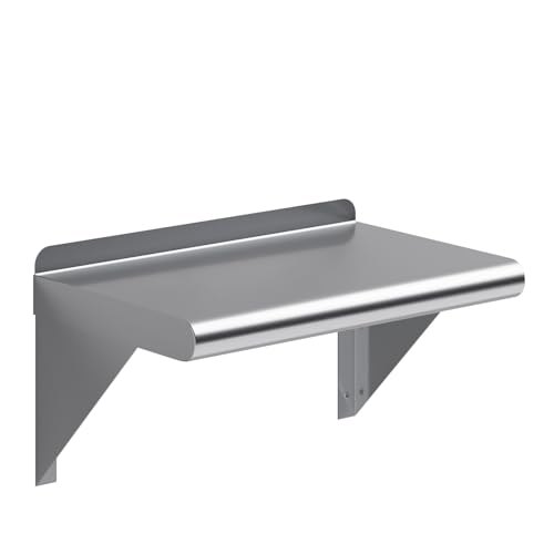 10 in. x 16 in. Stainless Steel Wall Mount Shelf (16 in. x 10 in.)