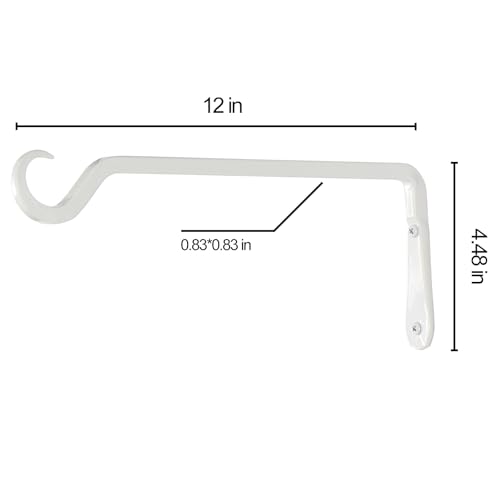 12" Plant Hangers 2 (White / 12in-2-White)