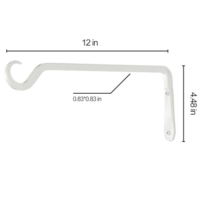 12" Plant Hangers 2 (White / 12in-2-White)