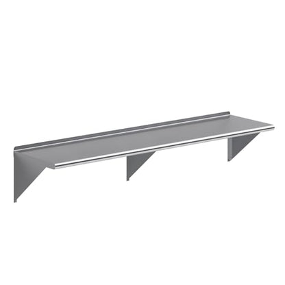 18 in. x 72 in. Stainless Steel Wall Mount Shelf (18 in. x 72 in.)