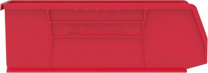 30234 AkroBins Plastic Storage Bins (Red / Storage Bins Only)