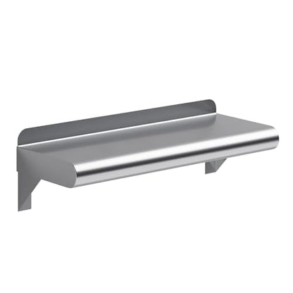 6" X 16" Stainless Steel Wall Shelf (16 in. x 6 in.)