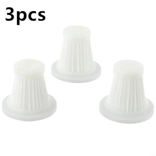for MINI Vacuum Cleaner Filter Element Replacement Parts Washable Screen for Compatible For Car Cordless Vacuum Home Cleaning Maintenance Accessories Vacuum Handheld Upright Filter (3 PACK)