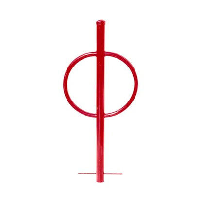 Post and Ring Rack (Red)