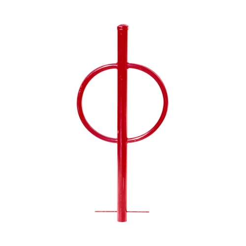 Post and Ring Rack (Red)