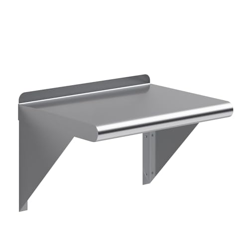 12" X 16" Stainless Steel Wall Shelf (16 in. x 12 in.)