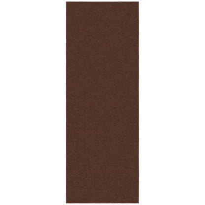 2x6 Runner Rugs for Hallway (Solid Brown)