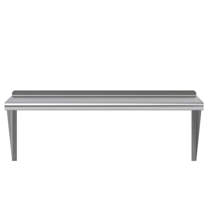 36" Long X 16" Deep Stainless Steel Wall Shelf (36" Long X 16" Deep)