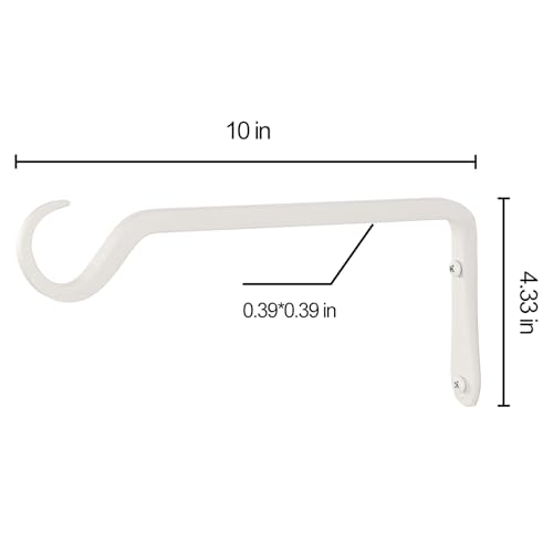 10" Plant Hangers 2 (White / 10in-2-White)