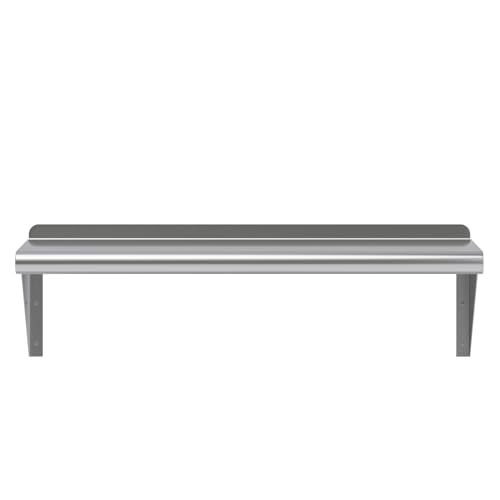 10 in. x 30 in. Stainless Steel Wall Mount Shelf (10 in. x 30 in.)