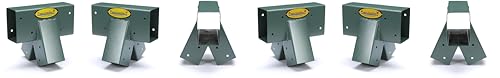 Easy 1-2-3 90° A-Frame Swing Set Bracket, Green (90° A-Frame Swing Set Bracket)