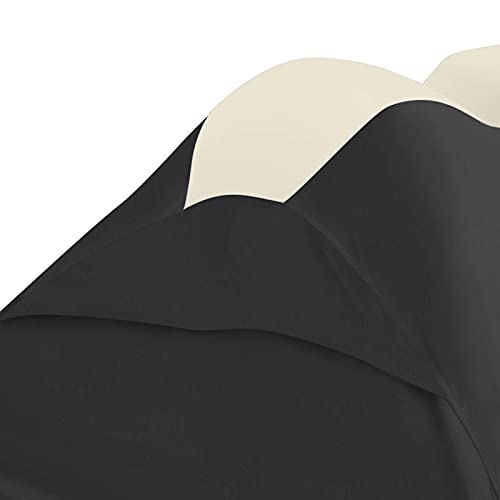 Jet Ski Cover Waterproof Gray (Gray/Black / Fits from 126"-135"(3 seater))