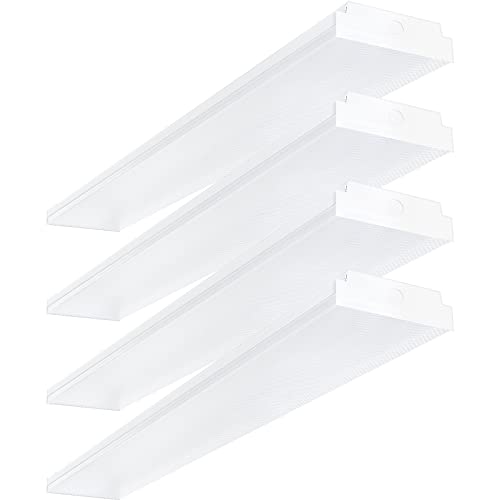 4FT LED Wraparound 40W Shop Lights for Garage (6000K / 40W)