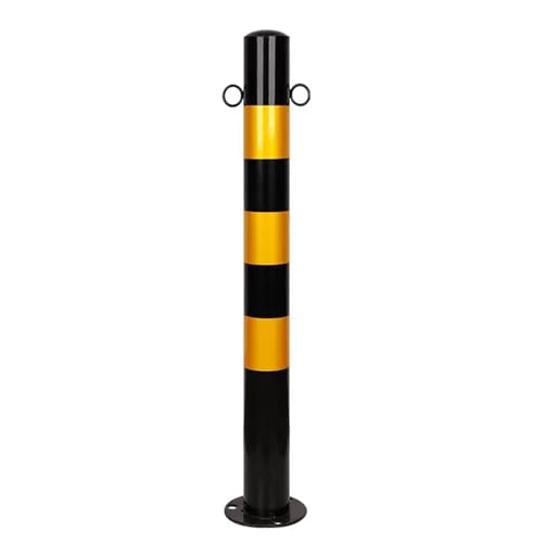 Safety Barrier Bollard for Driveways (Black (1pcs))