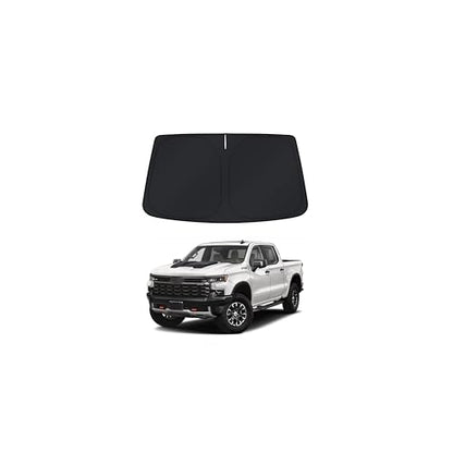 Windshield Sun Shade for Chevrolet Chevy Silverado 1500 2019 (For Chevrolet Silverado 1500 2019‑2026)