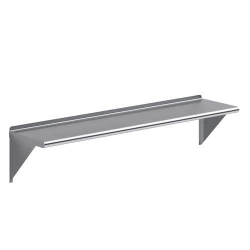 14 in. x 60 in. Stainless Steel Wall Mount Shelf (14 in. x 60 in.)