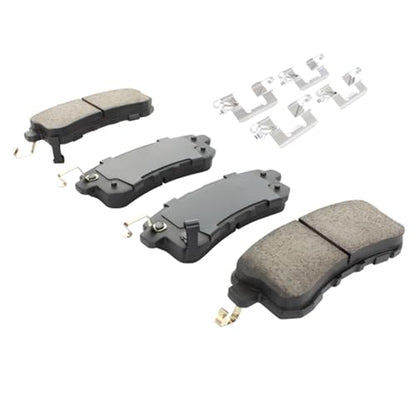 Premium Semi Met Rear Brake Pads w