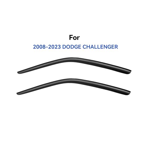 Window Visors Rain Guards for 2008 (2008-2023 Dodge Challenger)