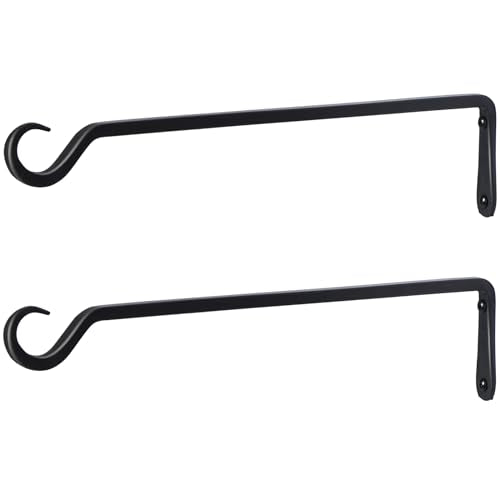 16 inch Plant Hanger (Black / 16in-2-Black)