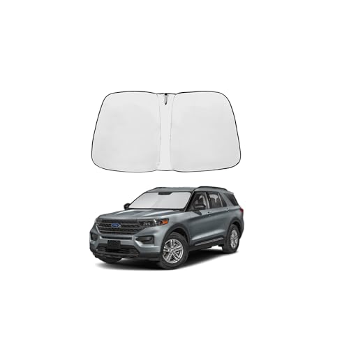 Foldable Front Windshield Sunshade fit for Ford Explorer 2020 (fit for Ford Explorer 2020-2026)