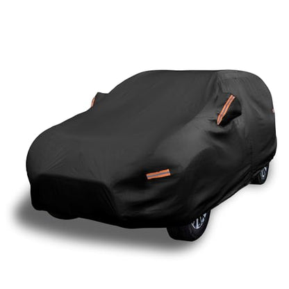 SUV Car Cover Waterproof All Weather. See Size (Black / S0 - see Vehicle Size Chart)