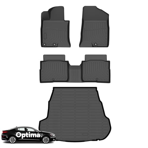 Floor Mats & Cargo Liner for Kia Optima 2011 (BLACK)
