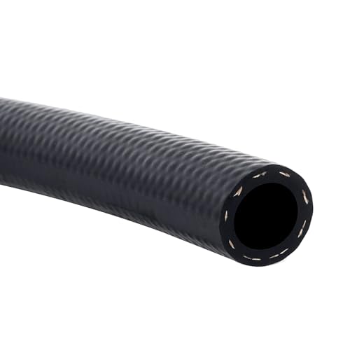 5 16" ID Fuel Hose Line Push Lock NBR Rubber SAE 30R7 300PSI 5ft (5/16" ID 5ft)