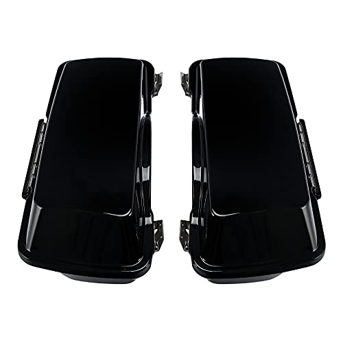 Hard Saddlebags Black Latches Fit for Harley Touring 94 (Vivid Black 2# / For 1994-2013)