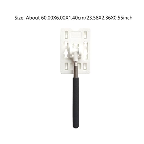 Telescopic Rod Card Holder Reacher (White)