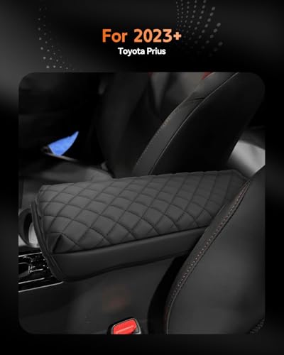 for Toyota Prius 2023 (Toyota Prius-Thickened Black Leather Square)