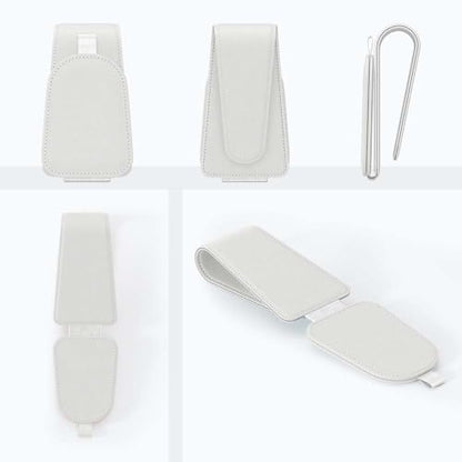 Magnetic Sunglass Holder for Car Visor (White)