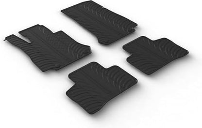 Rubber Floor Mats for Mercedes Benz EQC 2019 (Floor Mat / EQC (N293) 2019-2022)