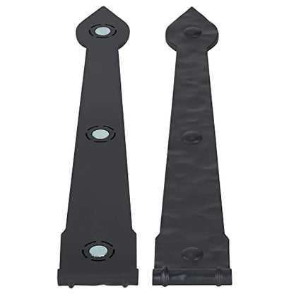Hinge IT Premium Carriage House Handle & Hinge (Pack of 1 / Premium Hinges)