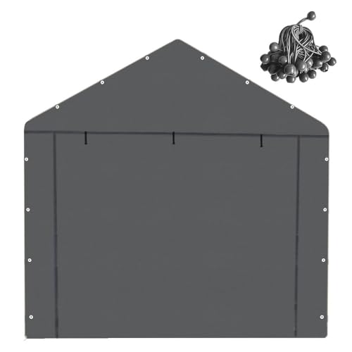 10x20 FT Front (Gray / 10'x20' Front/Back Panel (1-Panel) with Zippers)