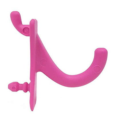 PegPro® J Hooks Kit for Standard “Wood Fiber” pegboard (J Hook - 24 Count / Pink)