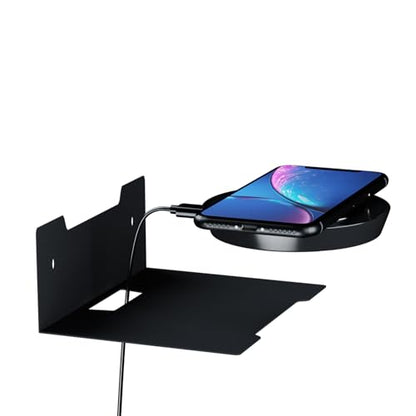 Floating Metal Wall Mount Shelf (4.72" x 5.71")