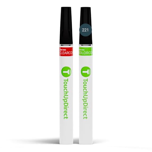 Car Paint Touch Up Brush Kit (Brush - Essential Kit / Galactic Aqua Metallic)