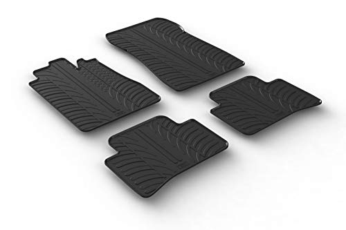 Rubber Floor Mats for Mercedes C Class W202 1993 (Floor Mat / C-Class (W202) - 1993-2000)
