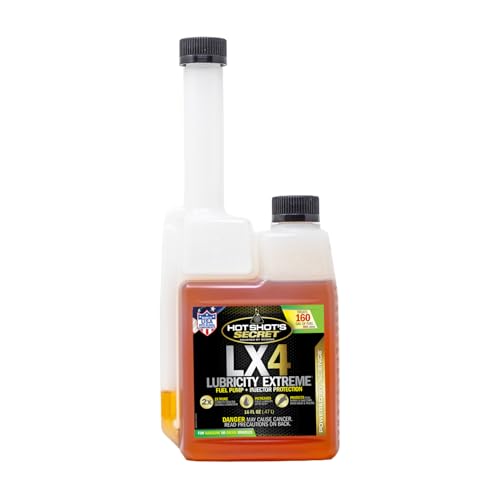 Hot Shot’s Secret LX4 Lubricity Extreme Fuel Additive (16 Fl. Oz.)