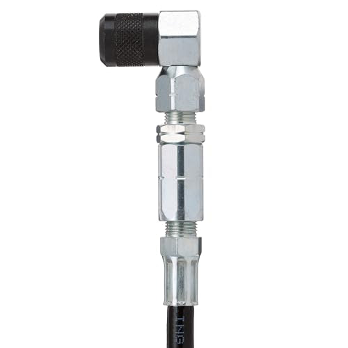 90 Degree Grease Gun Coupler (Threaded Inlet)