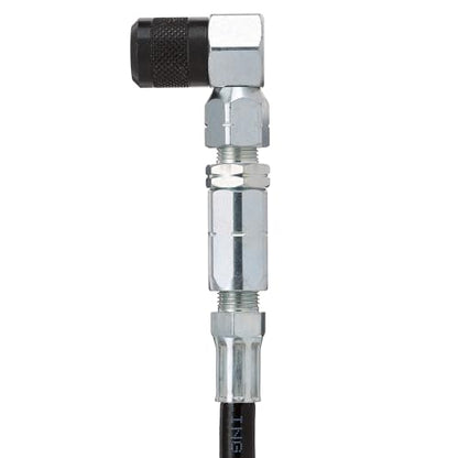 90 Degree Grease Gun Coupler (Threaded Inlet)