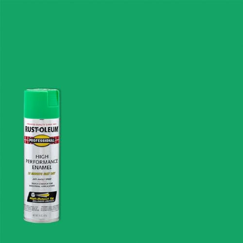 Professional High Performance Gloss Safety Green Spray Paint (Gloss Safety Green / 15 Ounce (Pack of 1))
