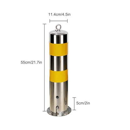 Safety Barrier Bollard (Yellow (1pcs))