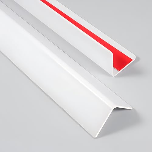 Wall Corner Protector White (White / 35 7/16" X 1")