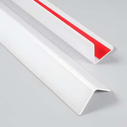 Wall Corner Protector White (White / 35 7/16" X 1")