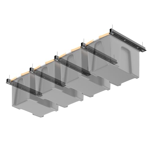 Overhead Garage Storage Rack (For 4 Bins)