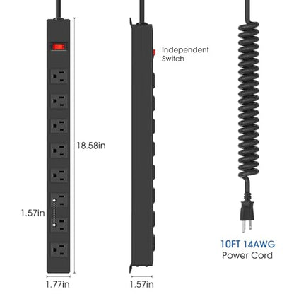 Heavy Duty Power Strip (10ft)