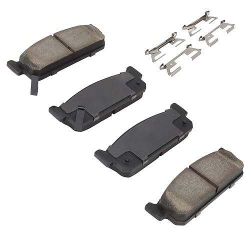Premium Semi Met Rear Brake Pads w