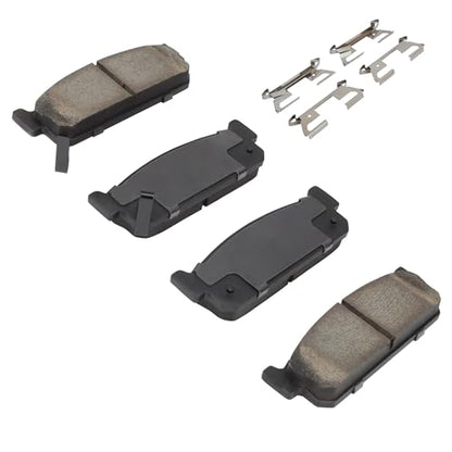 Premium Semi Met Rear Brake Pads w